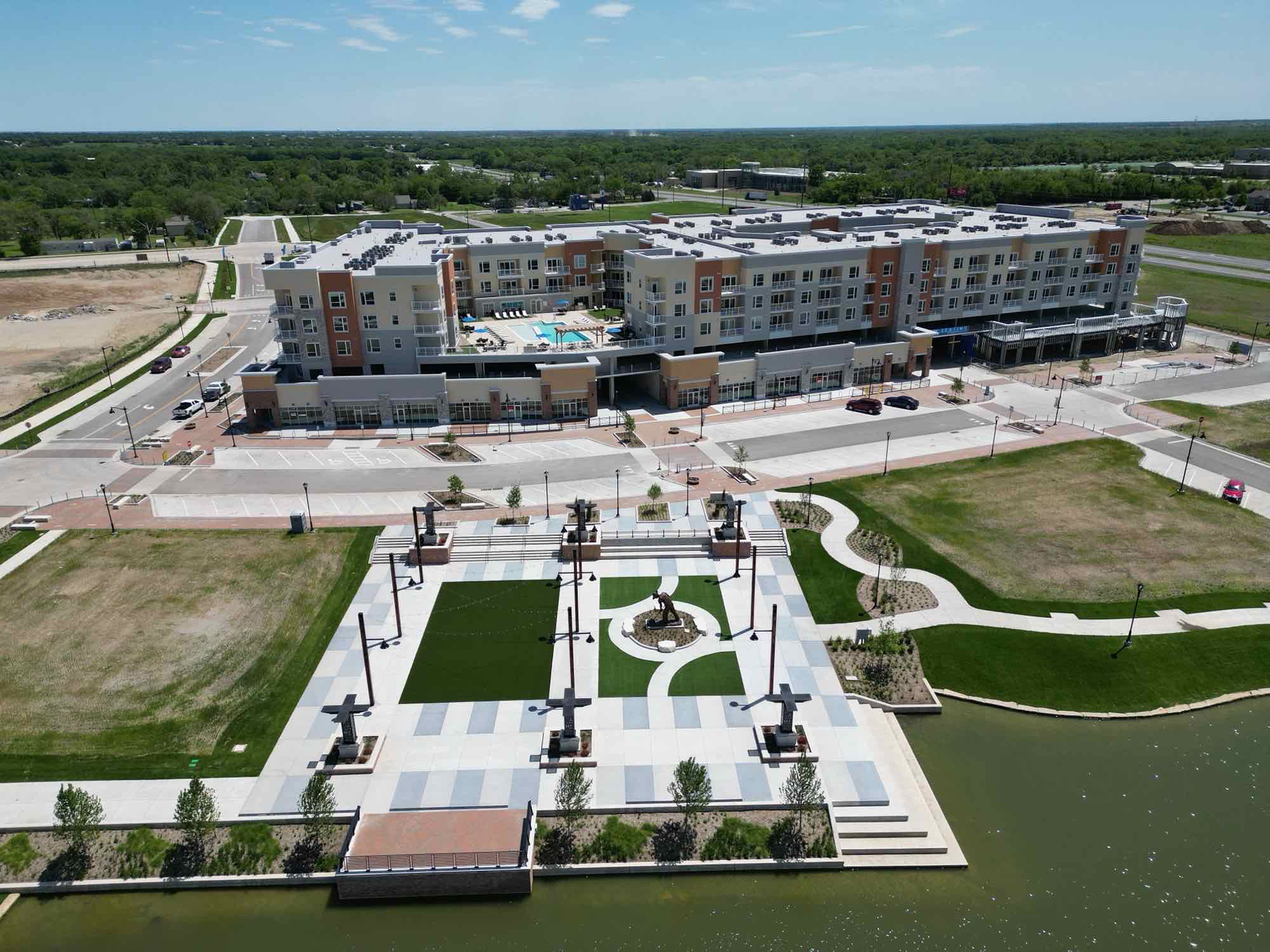 Heritage Square Drone Shot